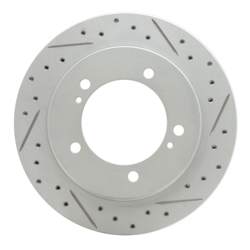 Chevrolet Tracker Brake Rotor (1) - Front Right - DFC - Drilled & Slotted Geoperformance - `99-`04