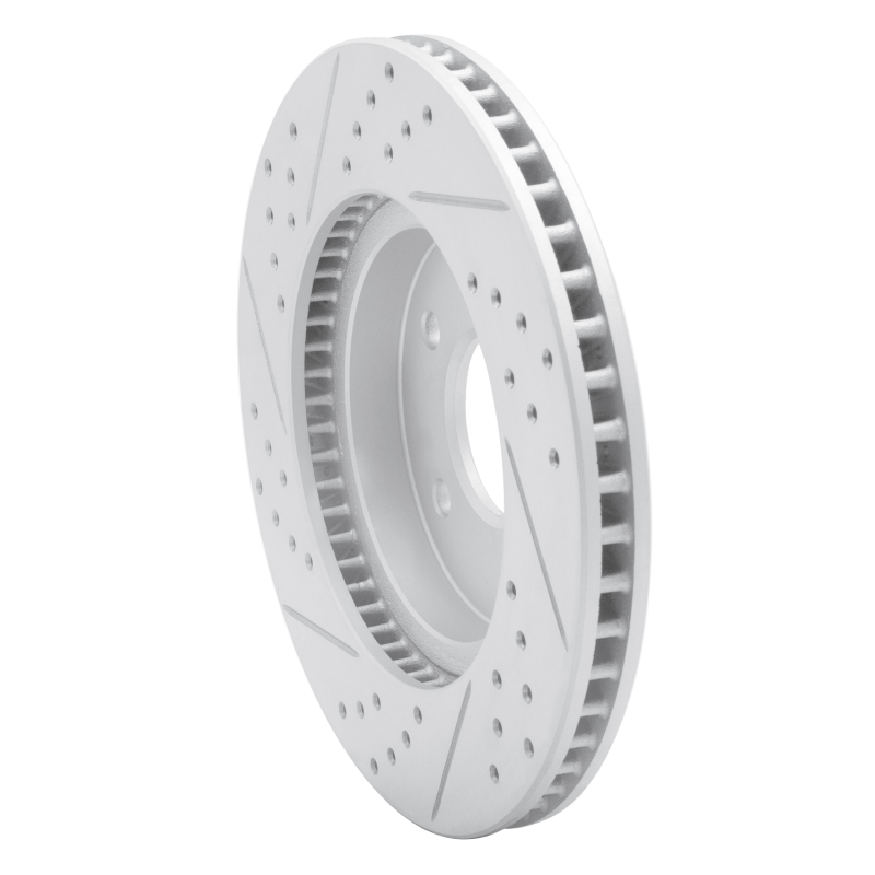 Chevrolet Equinox Brake Rotor (1) - Front Right - DFC - Drilled & Slotted Geoperformance - `02-`07