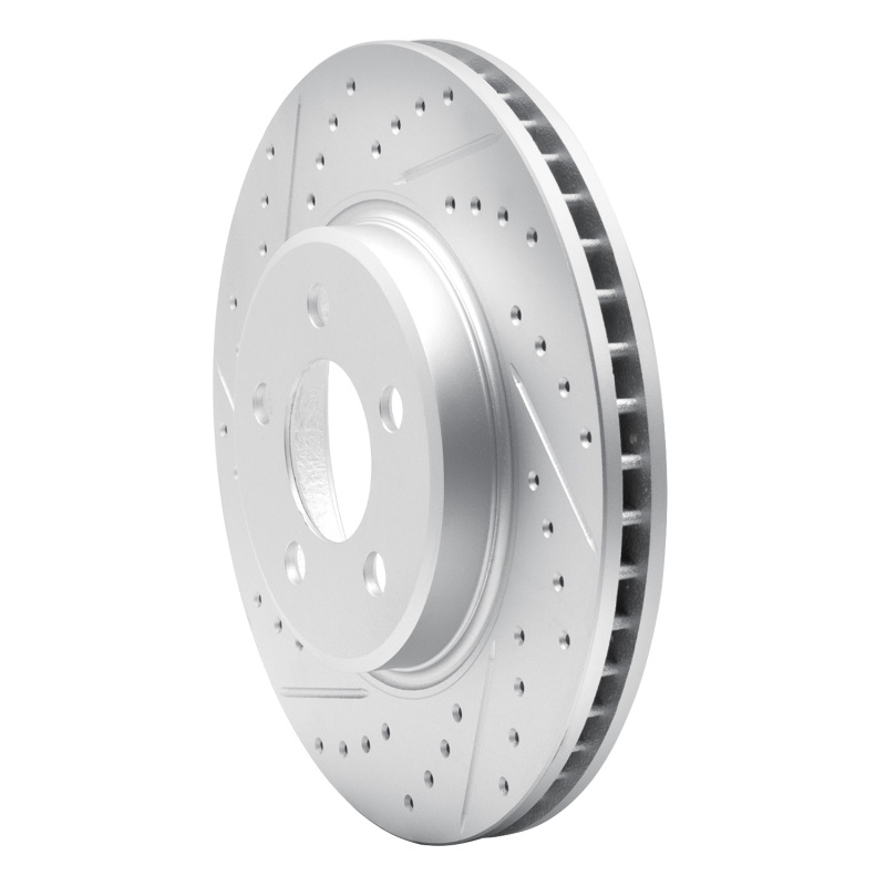 Chevrolet Captiva Sport Brake Rotor (1) - Front Left - DFC - Geoperformance Drilled & Slotted - `07-`15