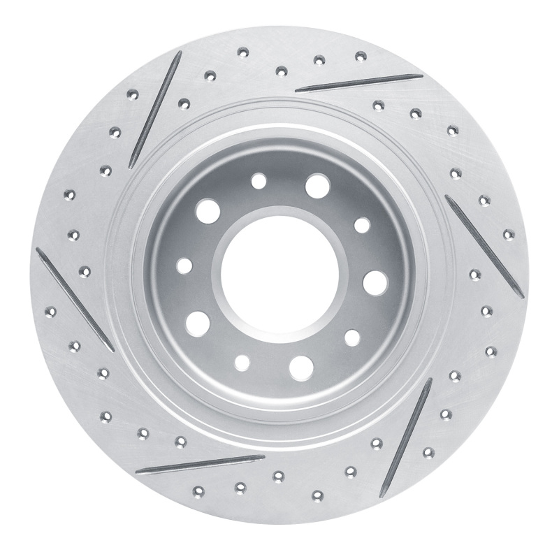 Buick Regal Sportback Brake Rotor (1) - Rear Right - DFC - Geoperformance Drilled & Slotted - `16-`25