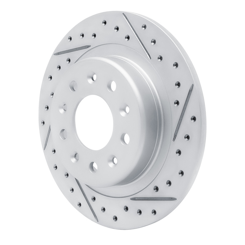 Buick Regal Sportback Brake Rotor (1) - Rear Right - DFC - Geoperformance Drilled & Slotted - `16-`25