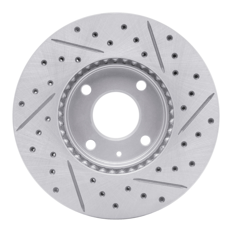 Chevrolet Spark Brake Rotor (1) - Front Left - DFC - Drilled & Slotted Geoperformance - `16-`22