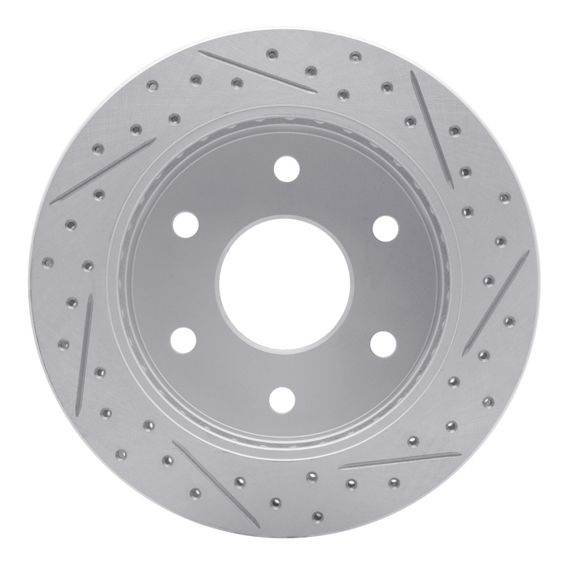 Cadillac Escalade Brake Rotor (1) - Front Left - DFC - Geoperformance Rotors - Drilled & Slotted - `88-`00