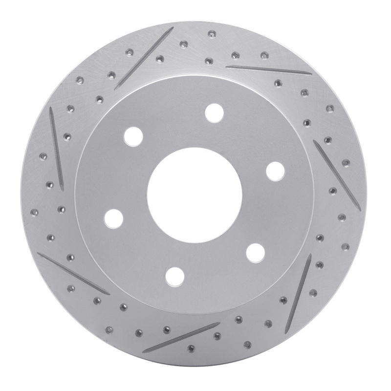 Cadillac Escalade Brake Rotor (1) - Front Left - DFC - Geoperformance Rotors - Drilled & Slotted - `88-`00