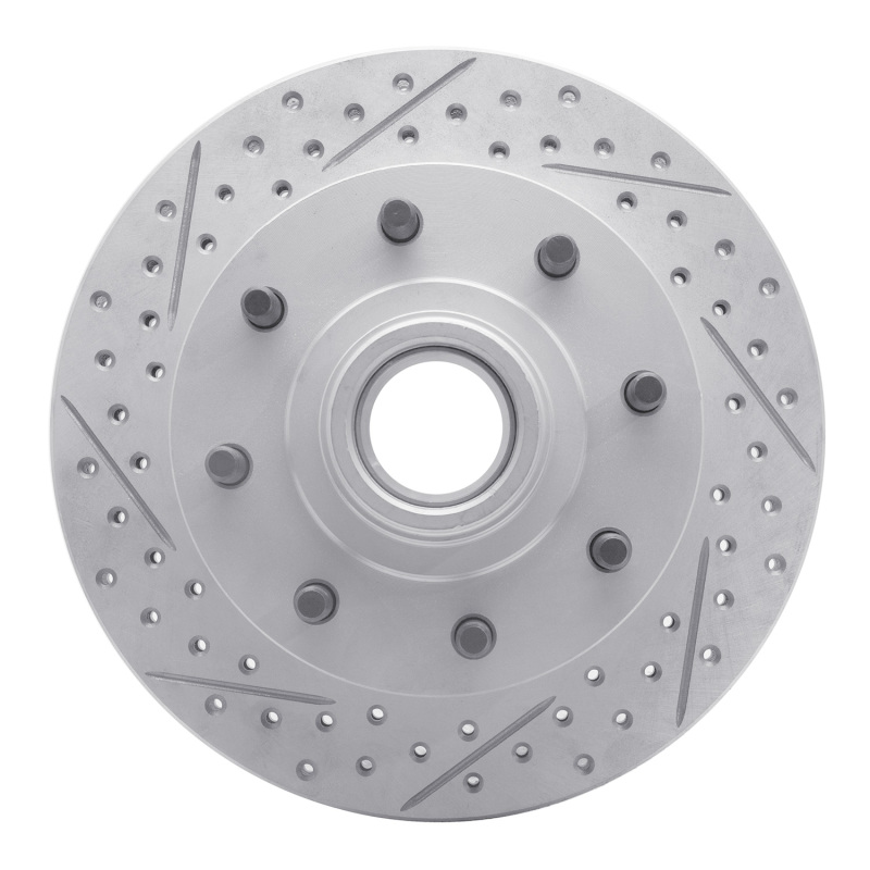 Chevrolet C1500 Suburban Brake Rotor (1) - Front Left - DFC - Drilled & Slotted Geoperformance Rotor - `92-`02