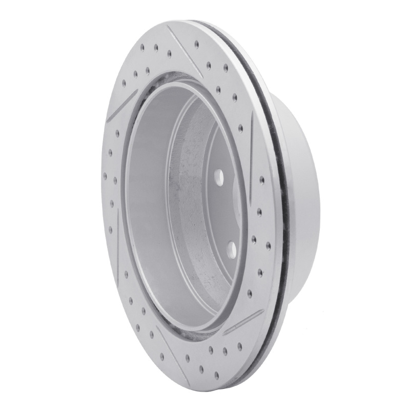 Chevrolet Tahoe Brake Rotor (1) - Rear Left - DFC - Drilled & Slotted Geoperformance - `99-`07