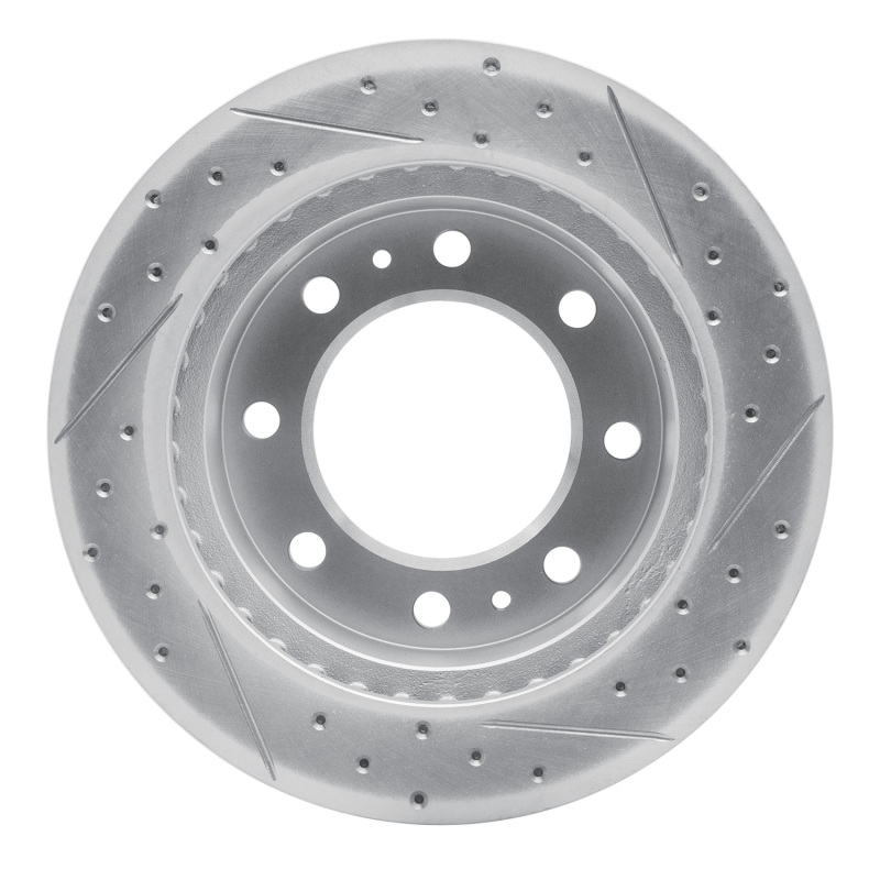 Cadillac Deville Brake Rotor (1) - Front Left - DFC - Drilled & Slotted Geoperformance - `99-`20
