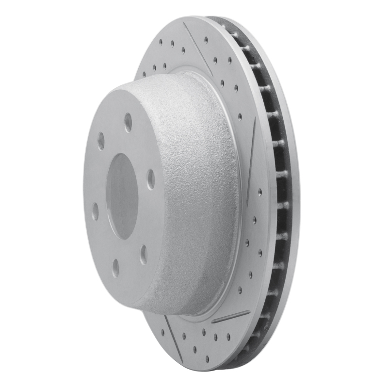 Cadillac Escalade EXT Brake Rotor (1) - Rear Right - DFC - Geoperformance, Drilled & Slotted - `00-`14