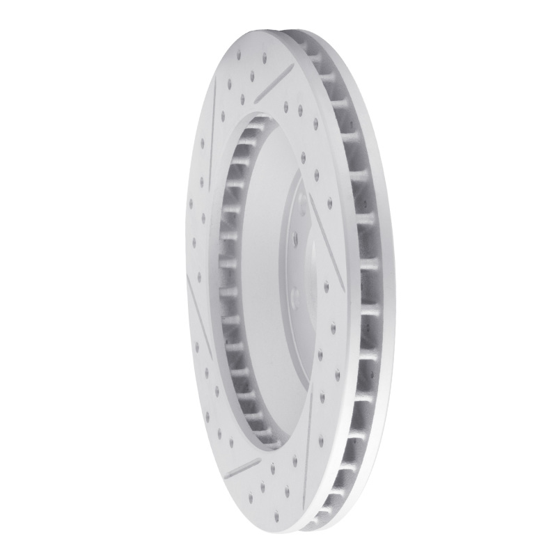 Buick Rainier Brake Rotor (1) - Front Right - DFC - Drilled & Slotted Geoperformance - `02-`05