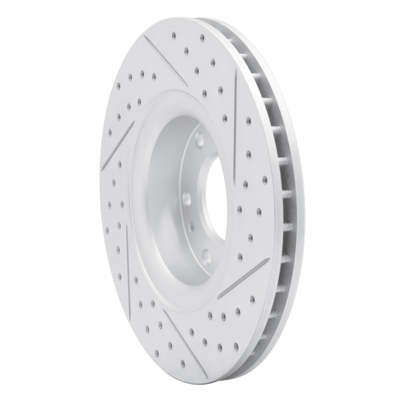 Buick Rainier Brake Rotor (1) - Front Left - DFC - Geoperformance Drilled & Slotted - `02-`09