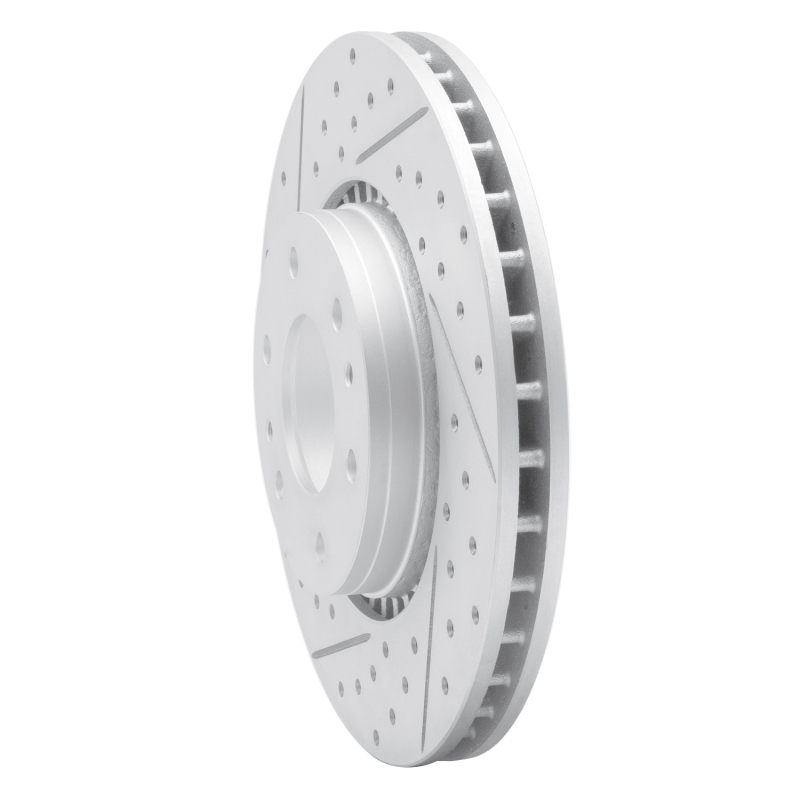 Buick Rainier Brake Rotor (1) - Front Left - DFC - Geoperformance Drilled & Slotted - `02-`09