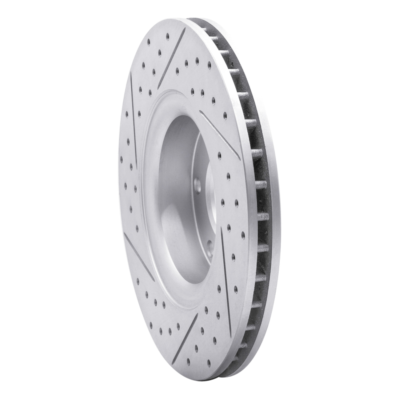 Buick Rainier Brake Rotor (1) - Front Right - DFC - Drilled & Slotted Geoperformance - `02-`09