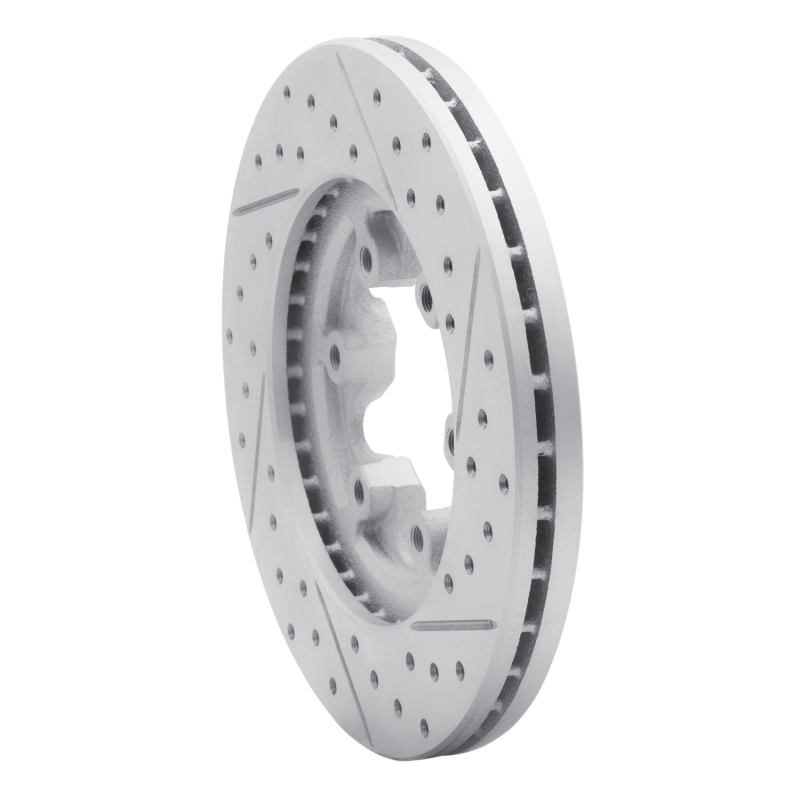 Chevrolet Colorado Brake Rotor (1) - Front Left - DFC - Drilled & Slotted Geoperformance - `04-`08