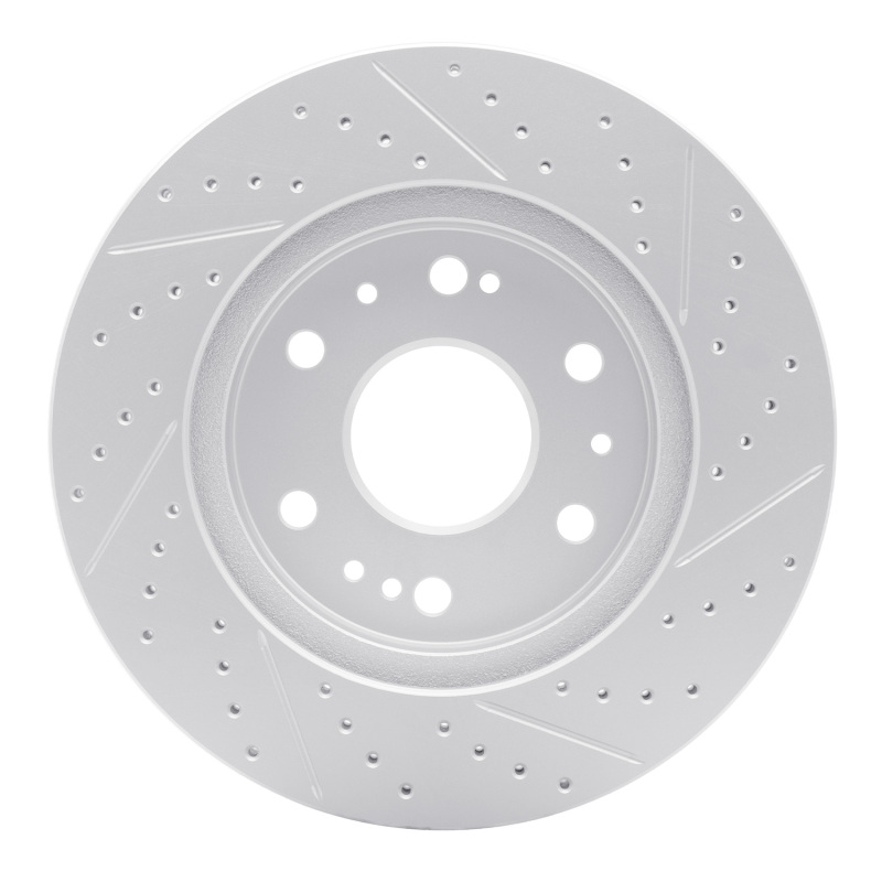Cadillac Escalade EXT Brake Rotor (1) - Front Right - DFC - Drilled & Slotted Geoperformance - `05-`20