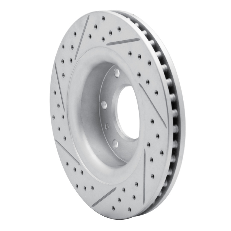 Buick Rainier Brake Rotor (1) - Front Right - DFC - Drilled & Slotted Geoperformance - `06-`09