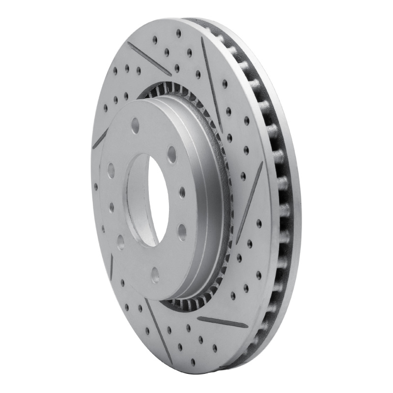 Buick Rainier Brake Rotor (1) - Front Right - DFC - Drilled & Slotted Geoperformance - `06-`09