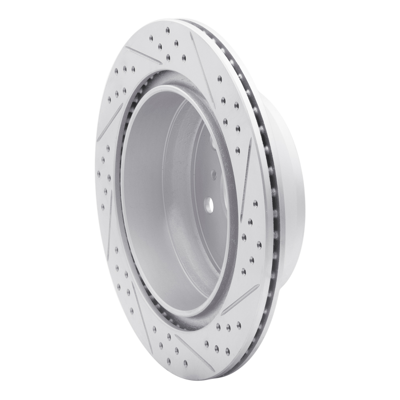 Cadillac Escalade EXT Brake Rotor (1) - Rear Left - DFC - Drilled & Slotted - `07-`20