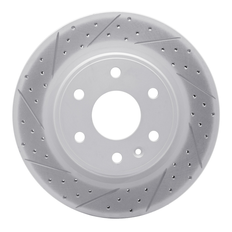 Buick Enclave Brake Rotor (1) - Front Left - DFC - Geoperformance Slotted/Drilled - `07-`17