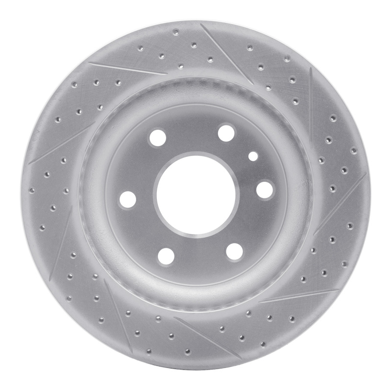 Buick Enclave Brake Rotor (1) - Front Left - DFC - Geoperformance Slotted/Drilled - `07-`17