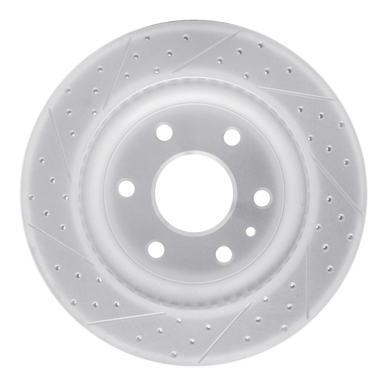 Buick Enclave Brake Rotor (1) - Front Right - DFC - Drilled & Slotted Geoperformance - `07-`17