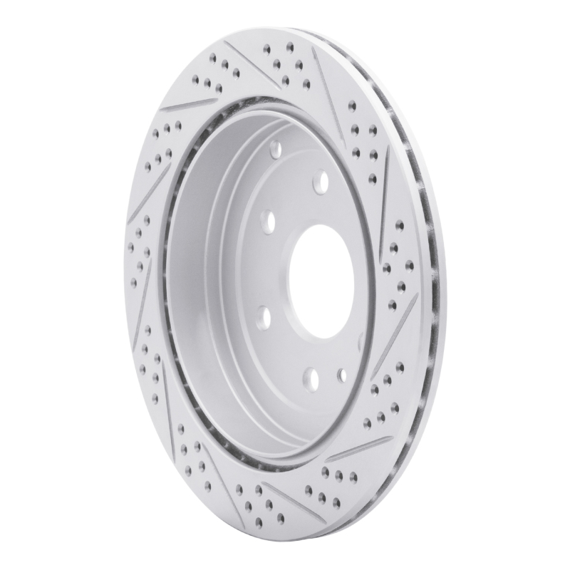 Buick Enclave Brake Rotor (1) - Rear Left - DFC - Geoperformance Drilled & Slotted - `07-`17