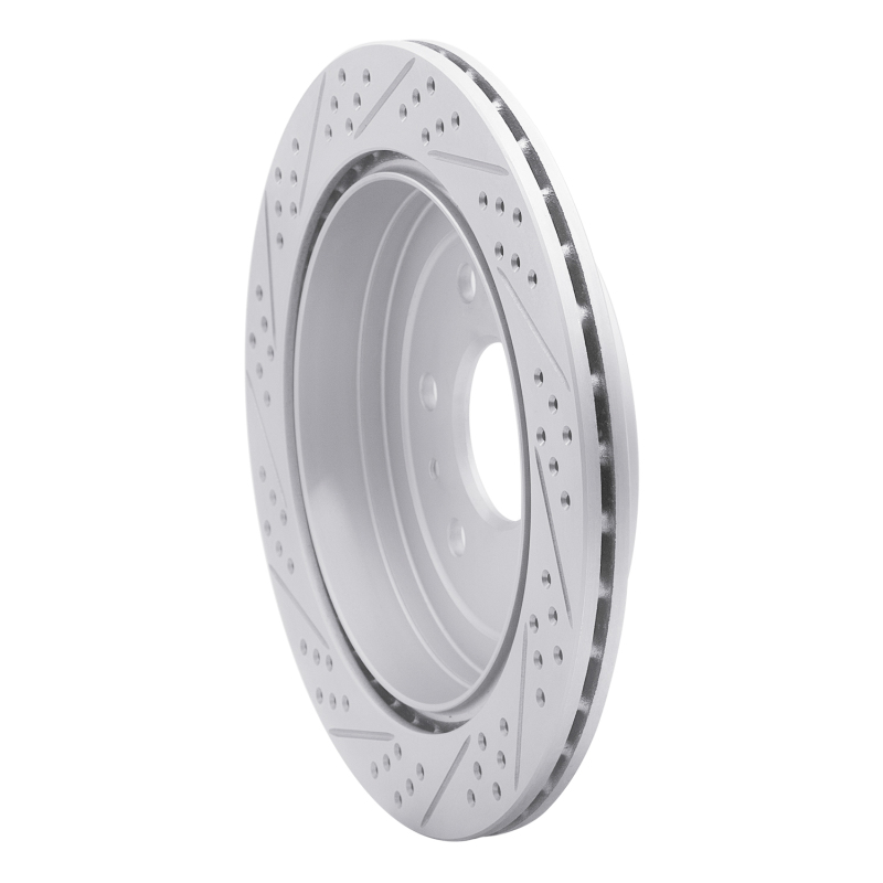 Buick Enclave Brake Rotor (1) - Rear Right - DFC - Drill & Slot Geoperformance - `07-`17