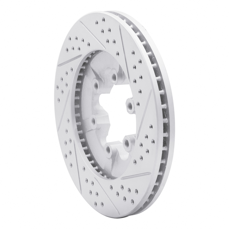 Chevrolet Colorado Brake Rotor (1) - Front Left - DFC - Geoperformance Drilled & Slotted - `09-`12