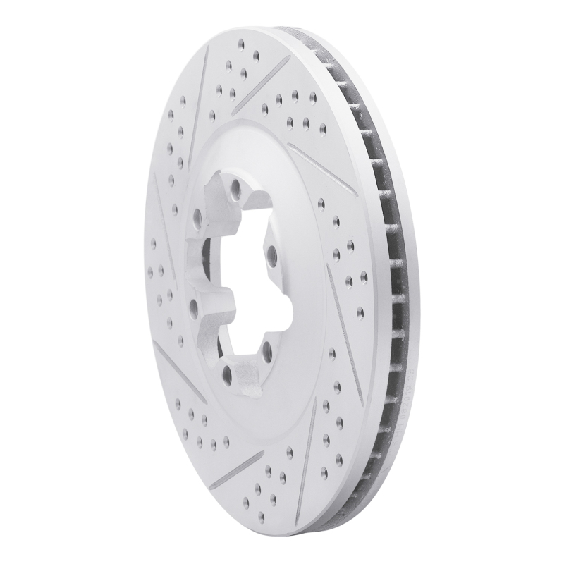 Chevrolet Colorado Brake Rotor (1) - Front Left - DFC - Geoperformance Drilled & Slotted - `09-`12