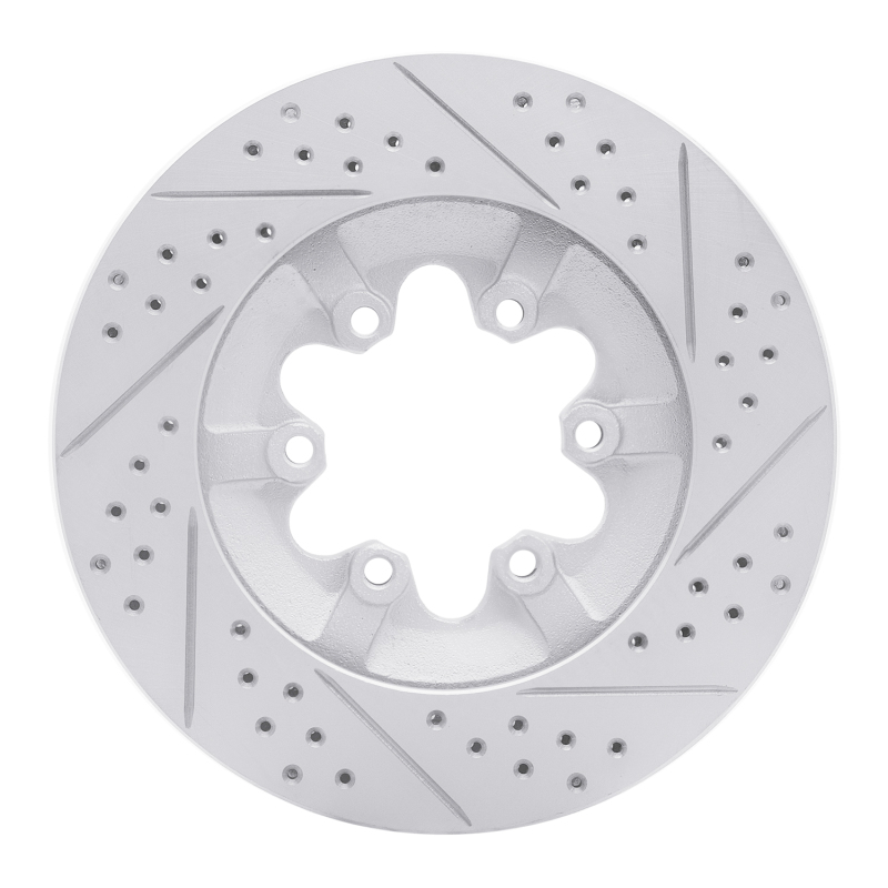 Chevrolet Colorado Brake Rotor (1) - Front Left - DFC - Geoperformance Drilled & Slotted - `09-`12