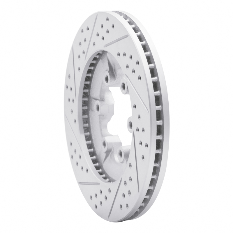 Chevrolet Colorado Brake Rotor (1) - Front Right - DFC - Drilled & Slotted Geoperformance - `09-`12