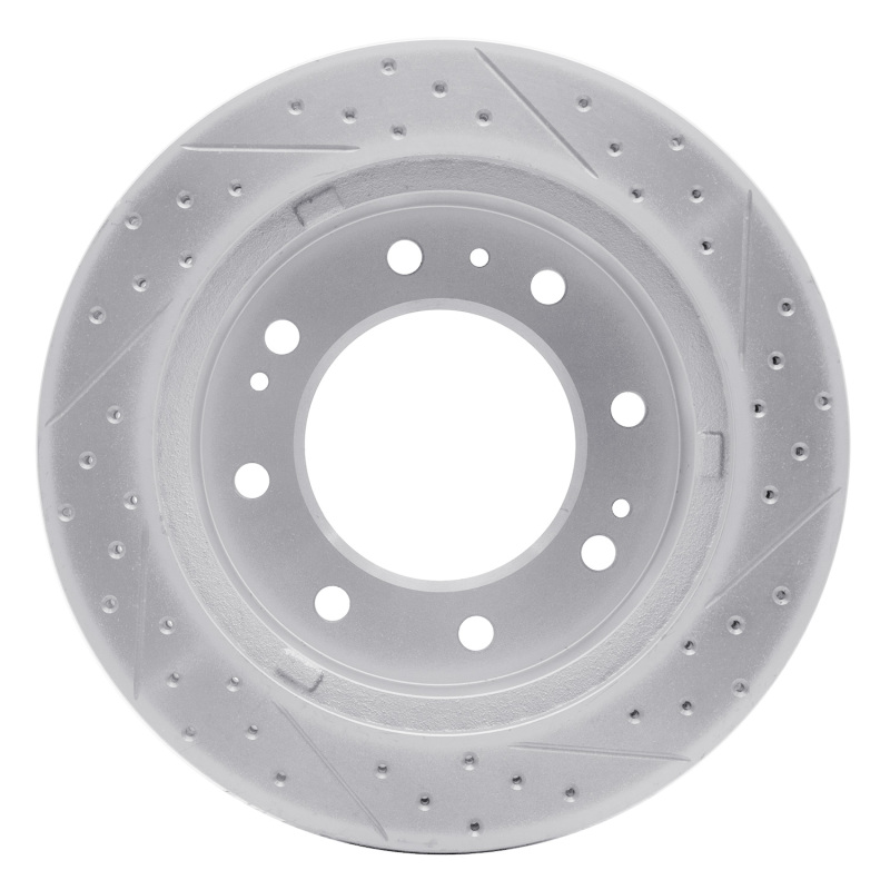 Chevrolet Silverado 2500 HD Brake Rotor (1) - Front Left - DFC - Drill & Slot Geoperformance - `11-`25