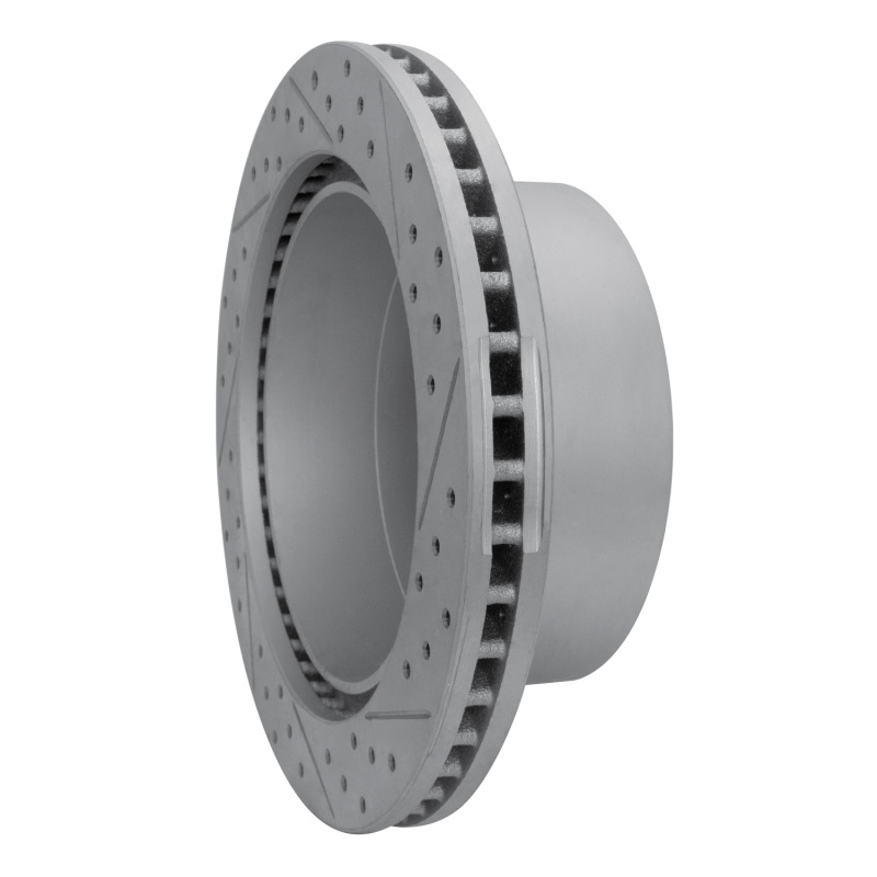 Chevrolet Silverado 2500 HD Brake Rotor (1) - Rear Left - DFC - Geoperformance Rotor - Drilled and Slotted - `11-`25