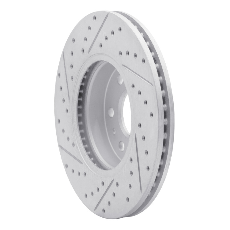 Chevrolet Colorado Brake Rotor (1) - Front Right - DFC - Drilled & Slotted Geoperformance - `15-`20