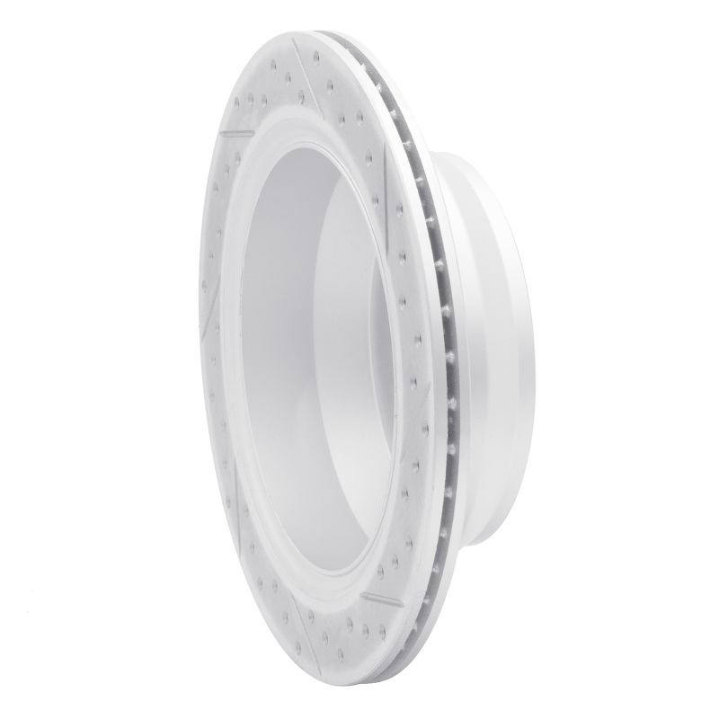 Chevrolet Colorado Brake Rotor (1) - Rear Left - DFC - Geoperformance Rotors - Drilled & Slotted - `15-`20