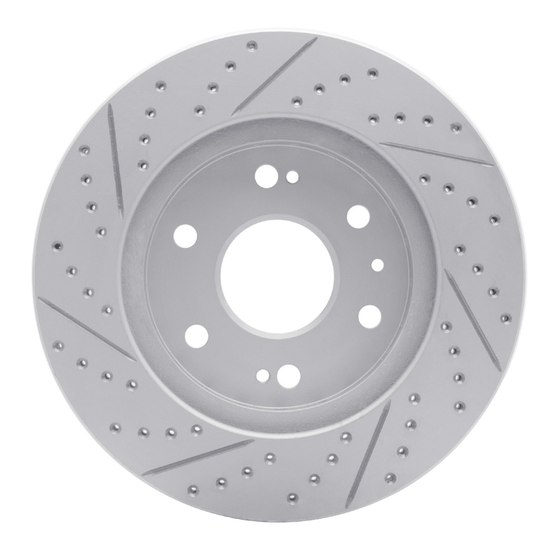 Chevrolet Tahoe Brake Rotor (1) - Front Right - DFC - Geoperformance Drilled & Slotted - `09-`20