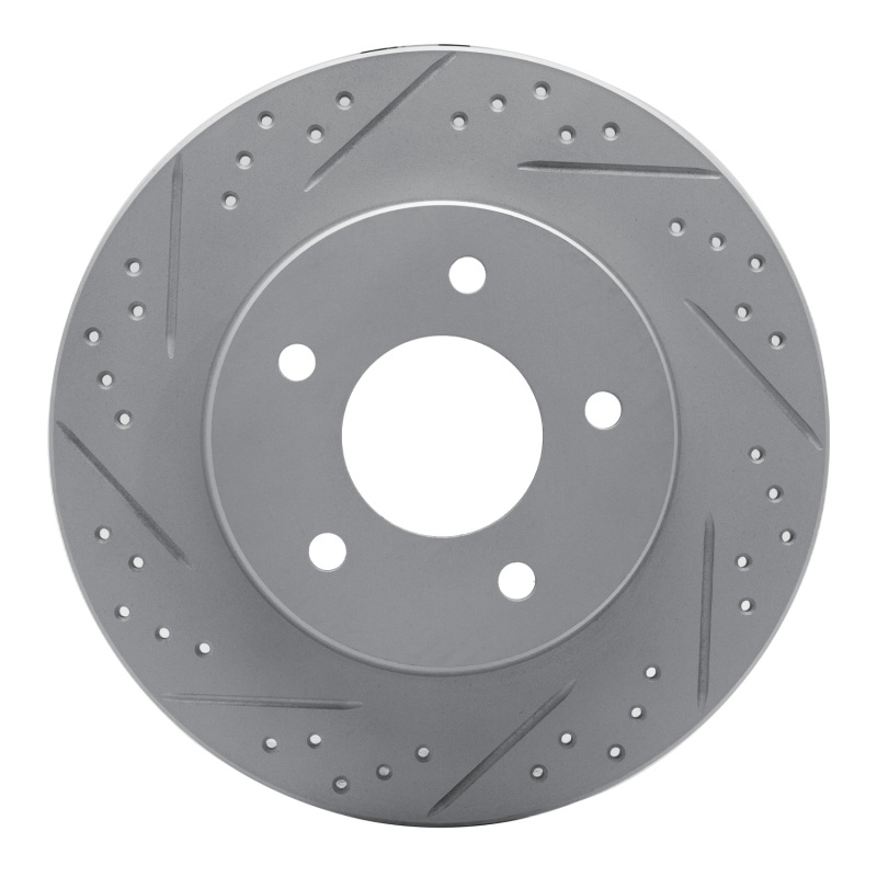 Buick Park Avenue Brake Rotor (1) - Rear Left - DFC - Drilled & Slotted Geoperformance - `92-`05