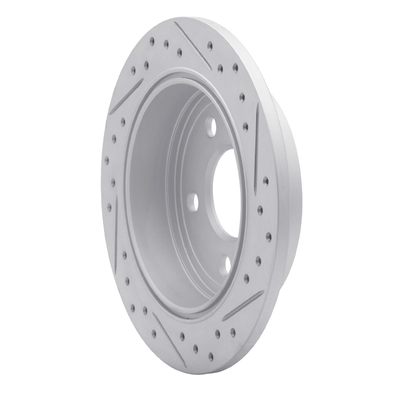 Buick Regal Brake Rotor (1) - Rear Left - DFC - Drilled & Slotted Geoperformance - `97-`05