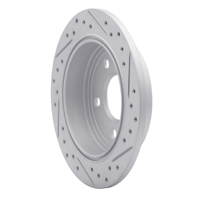 Buick Regal Brake Rotor (1) - Rear Right - DFC - Geoperformance Rotor - Drilled and Slotted - `97-`05