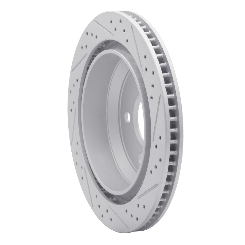 Chevrolet Camaro Brake Rotor (1) - Rear Left - DFC - Drilled & Slotted Geoperformance - `98-`02