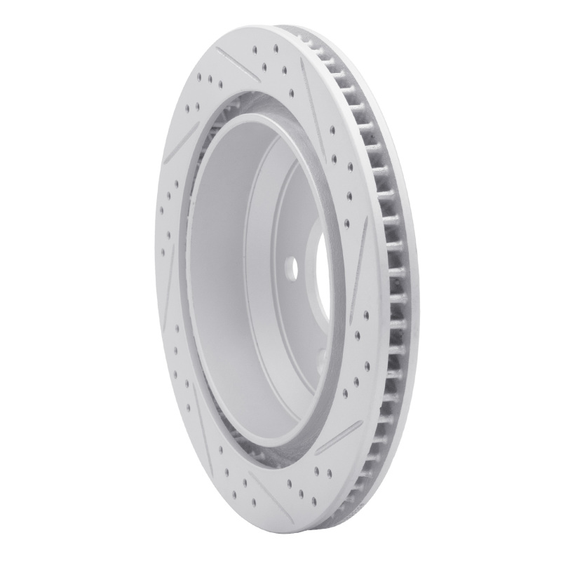 Chevrolet Camaro Brake Rotor (1) - Rear Right - DFC - Geoperformance Drilled & Slotted - `98-`02