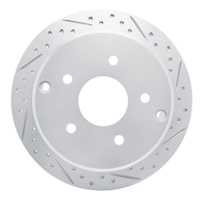 Pontiac GTO Brake Rotor (1) - Rear Right - DFC - Drilled & Slotted Geoperformance - 2004