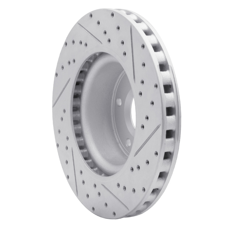 Pontiac GTO Brake Rotor (1) - Front Left - DFC - Drilled & Slotted Geoperformance - `05-`06