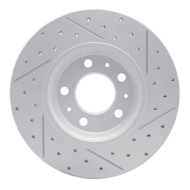 Pontiac Solstice Brake Rotor (1) - Front Left - DFC - Geoperformance Rotor - Drilled and Slotted - `06-`10