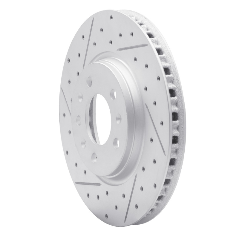 Pontiac Solstice Brake Rotor (1) - Front Right - DFC - Drilled & Slotted Geoperformance - `06-`10