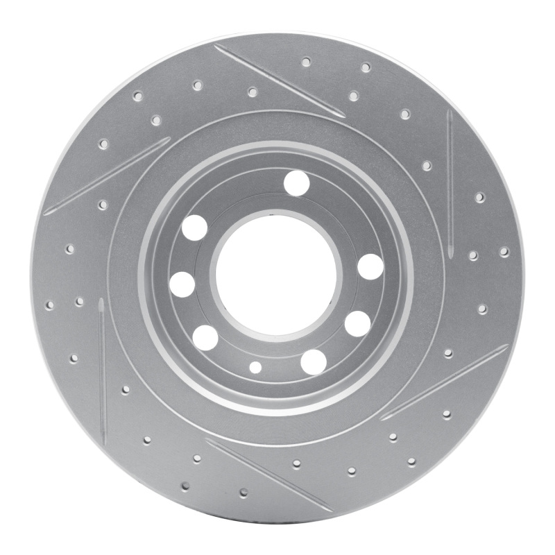 Pontiac Solstice Brake Rotor (1) - Rear Left - DFC - Drilled & Slotted Geoperformance - `06-`10