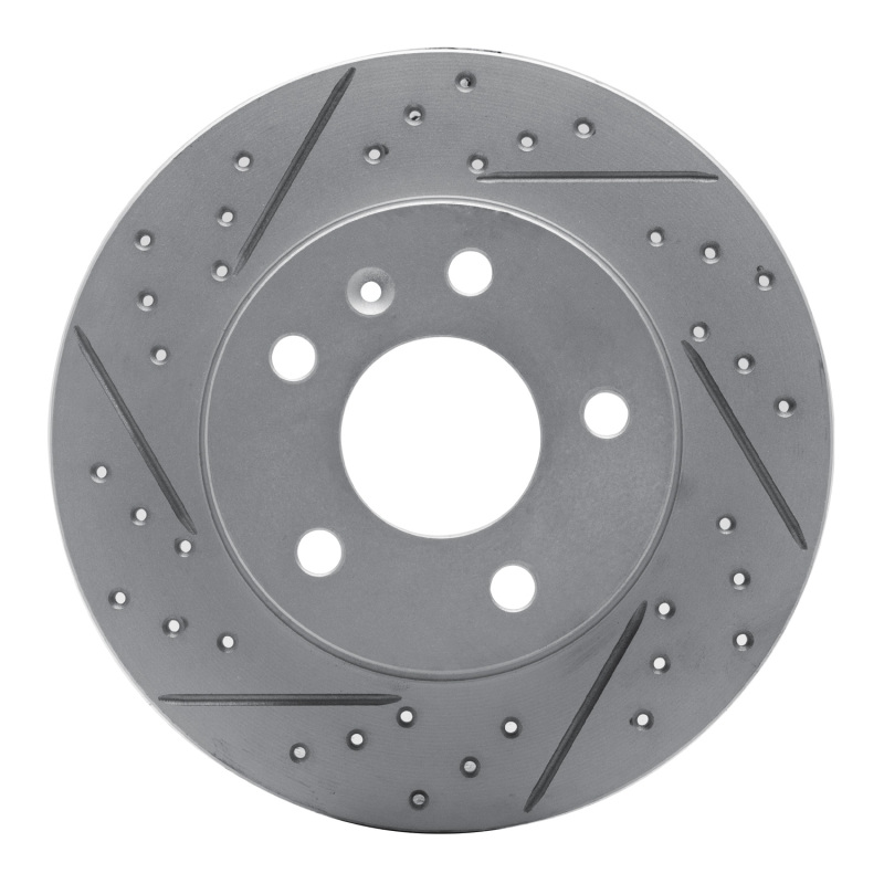 Chevrolet Zafira Brake Rotor (1) - Rear Left - DFC - Drilled & Slotted Geoperformance - `02-`08
