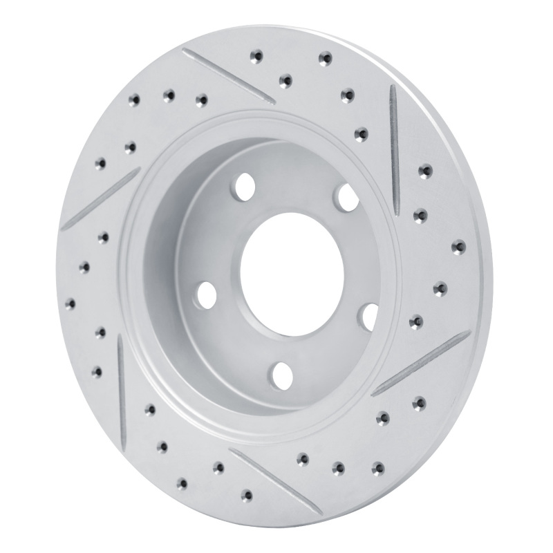 Ford Taurus Brake Rotor (1) - Rear Left - DFC - Geoperformance Drilled & Slotted - `93-`05