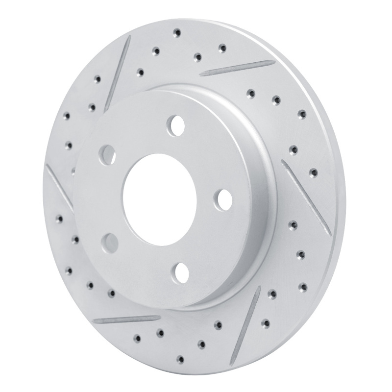Ford Taurus Brake Rotor (1) - Rear Left - DFC - Geoperformance Drilled & Slotted - `93-`05