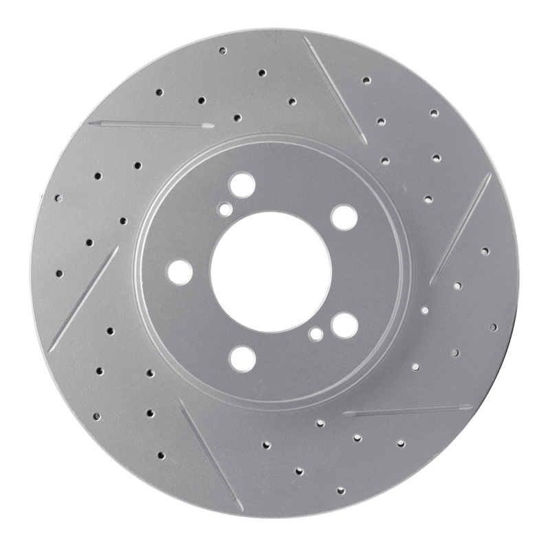 Ford Taurus Brake Rotor (1) - Front Right - DFC - Geoperformance Drilled & Slotted - `93-`07