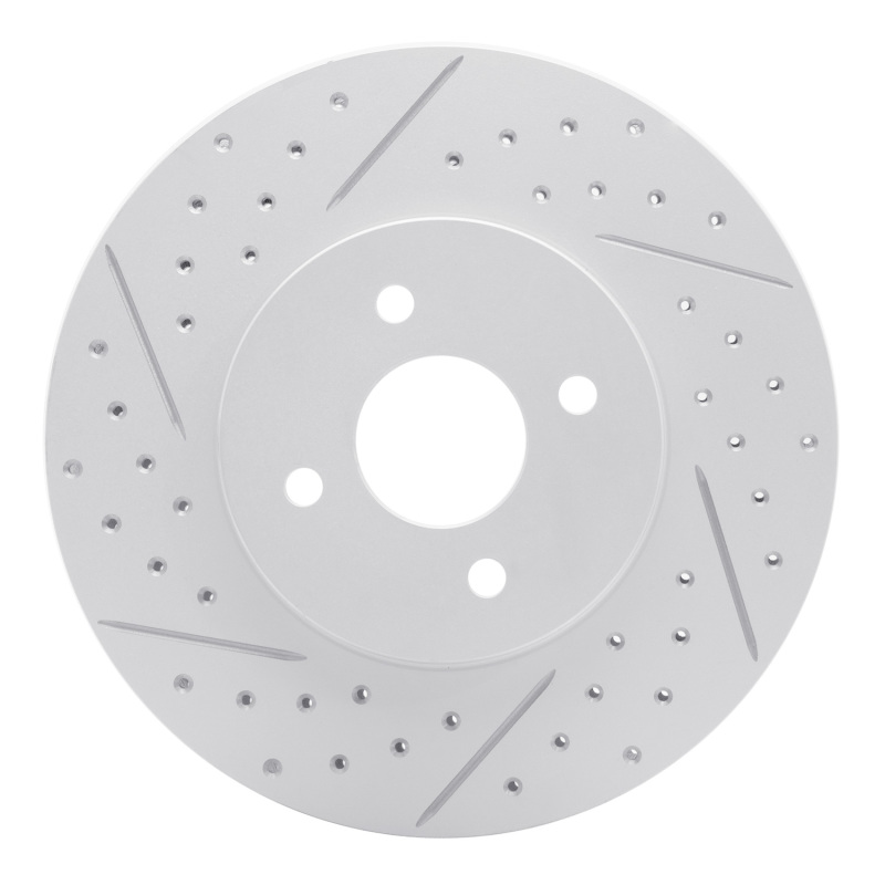 Ford Focus Brake Rotor (1) - Front Left - DFC - Drilled & Slotted Geoperformance - `02-`04 Ford Focus Brake Rotor (1) - Front Left - DFC - Drilled & Slotted Geoperformance - `02-`04
